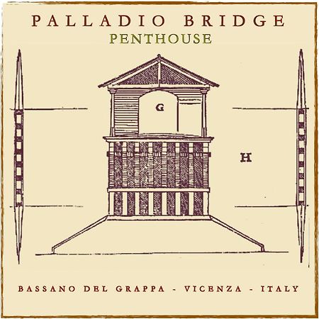 Ferienwohnung Palladio Bridge Penthouse Bassano del Grappa Exterior foto